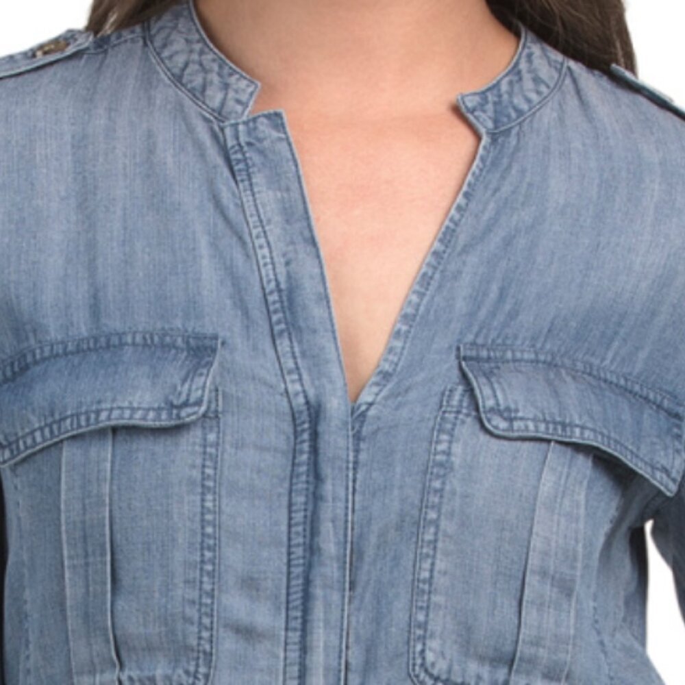 VELVET HEART Long Sleeve Cargo Style Jumpsuit - Picture 3 of 4